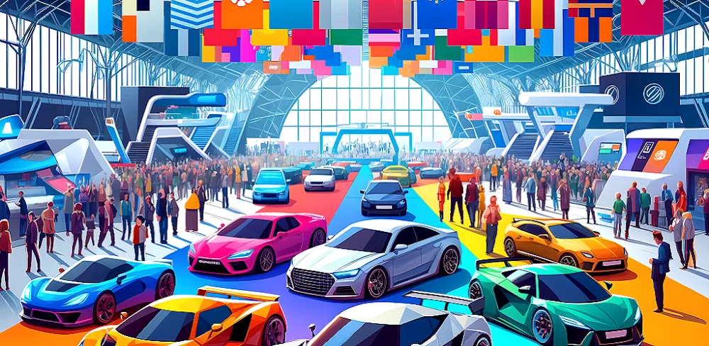 Idle Car Show Master – Tycoon screenshot 1