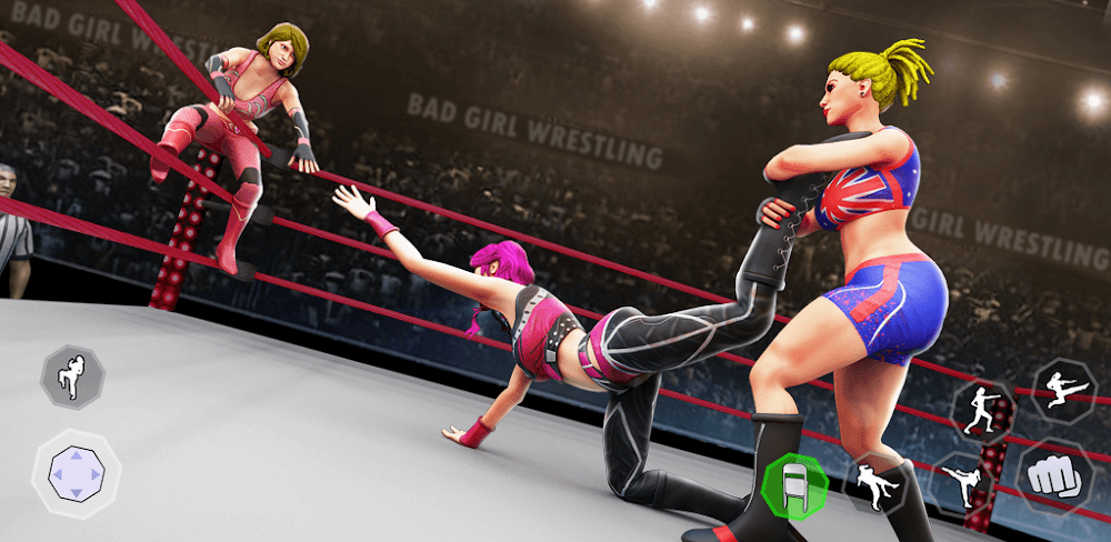 Bad Girls Wrestling Game screenshot 1