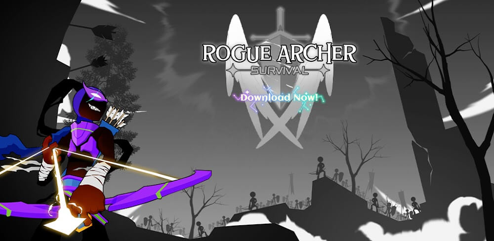 Stickman Fight Archer Survival screenshot 1