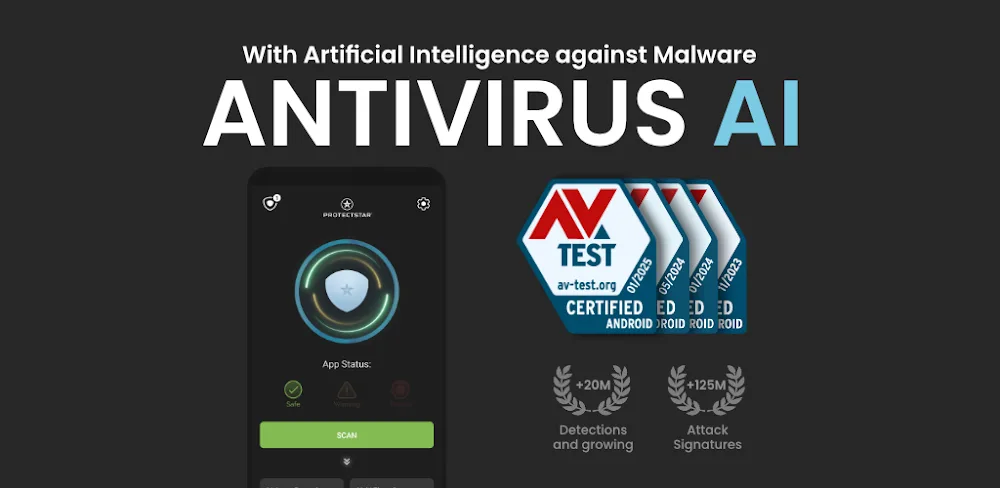 Antivirus AI – Mobile Security screenshot 1