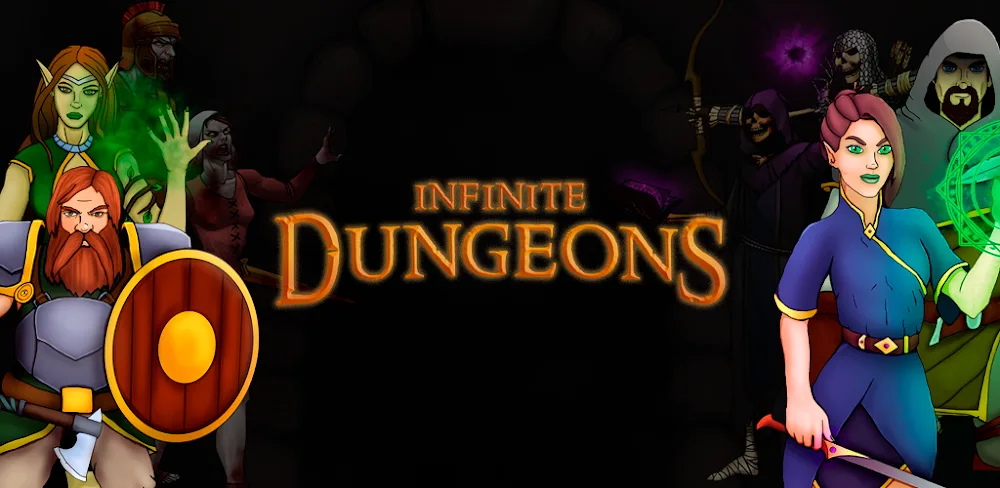 Infinite Dungeons: Clicker RPG screenshot 1