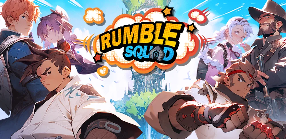 Rumble Squad: Idle Pixel RPG screenshot 1