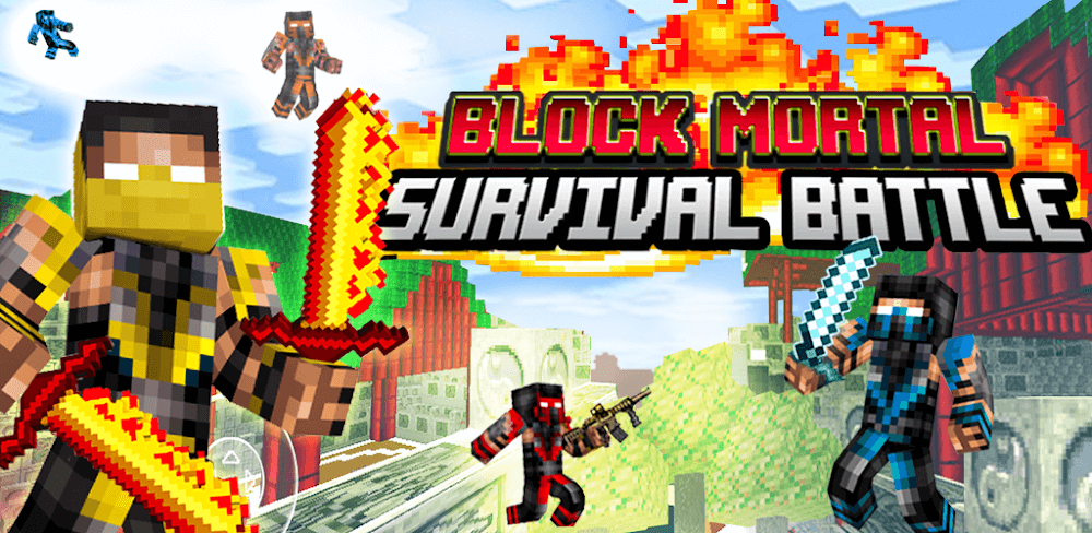 Block Mortal Survival Battle screenshot 1
