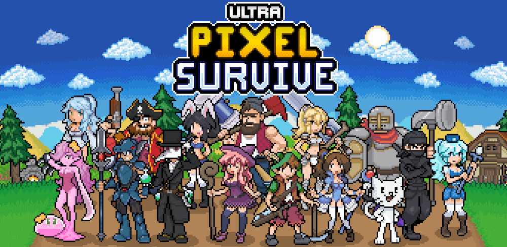 Ultra Pixel Survive: RPG screenshot 1