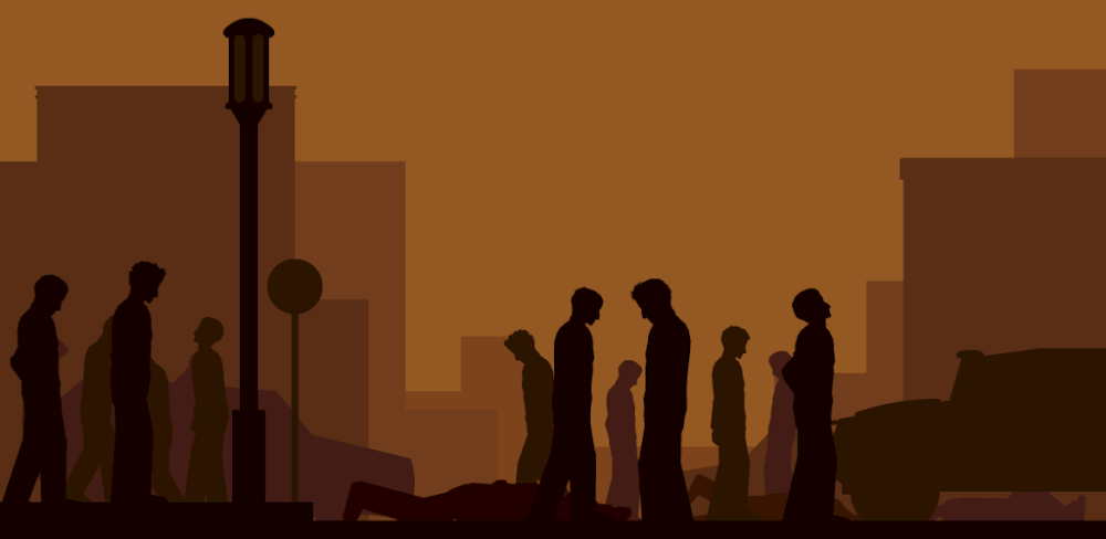 Flat Zombies: Defense & Cleanup screenshot 1