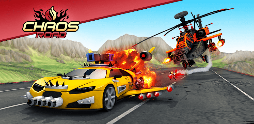 Chaos Road: Combat Car Racing screenshot 1