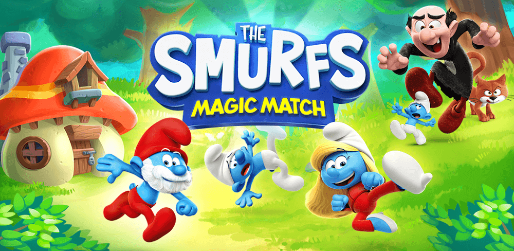 Smurfs Magic Match screenshot 1