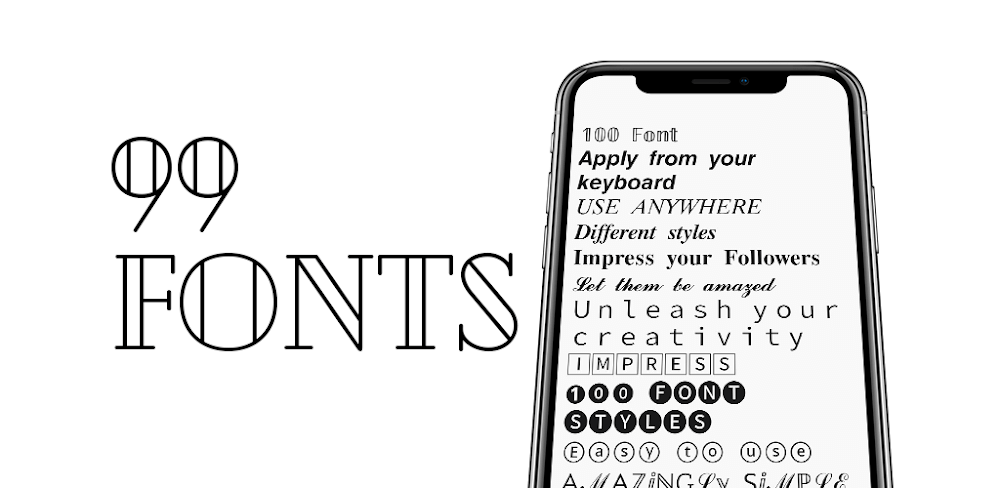 Fonts: Change Typefaces screenshot 1
