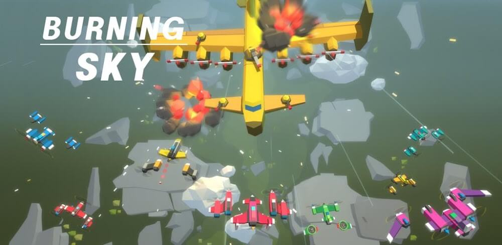 Burning Sky: Aircraft Combat screenshot 1