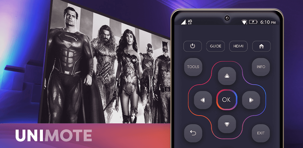UniMote – Universal TV Remote Control screenshot 1