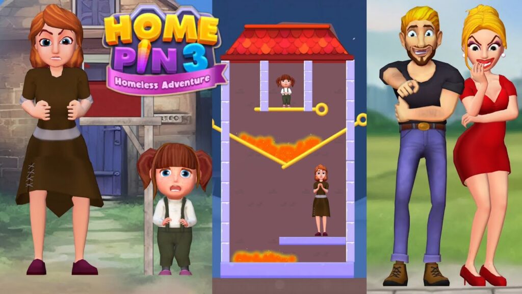 Home Pin 3: Homeless Adventure screenshot 1