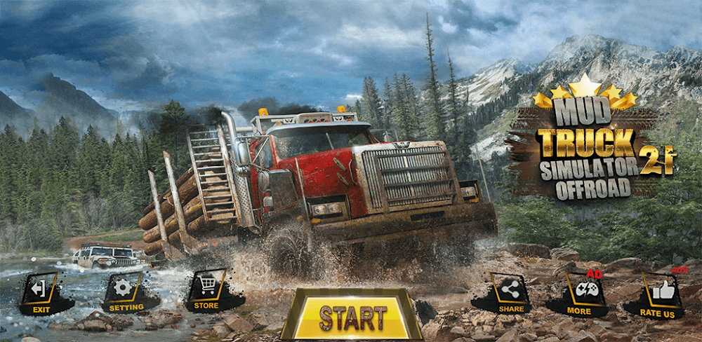 Mud Runner 3D Truck Simulator screenshot 1