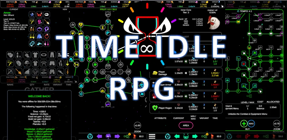 Time Idle RPG screenshot 1
