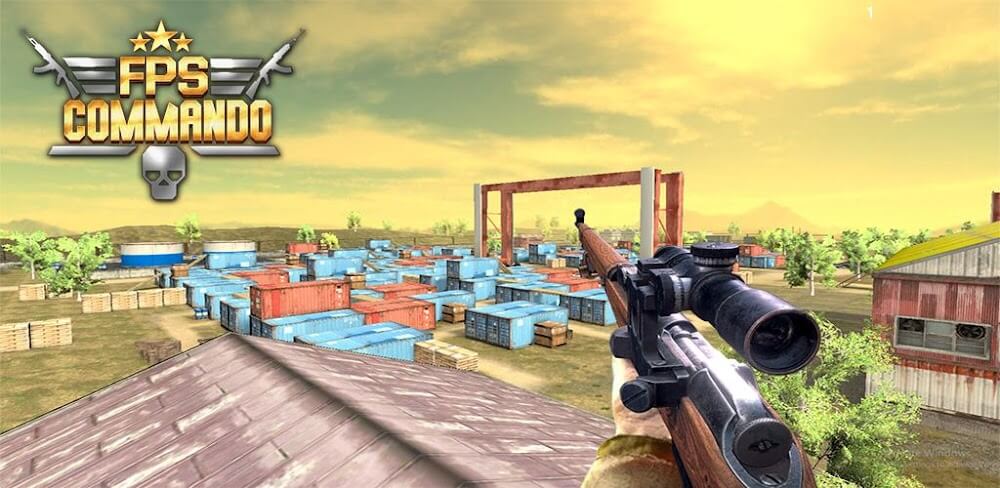 FPS Commando 3D screenshot 1