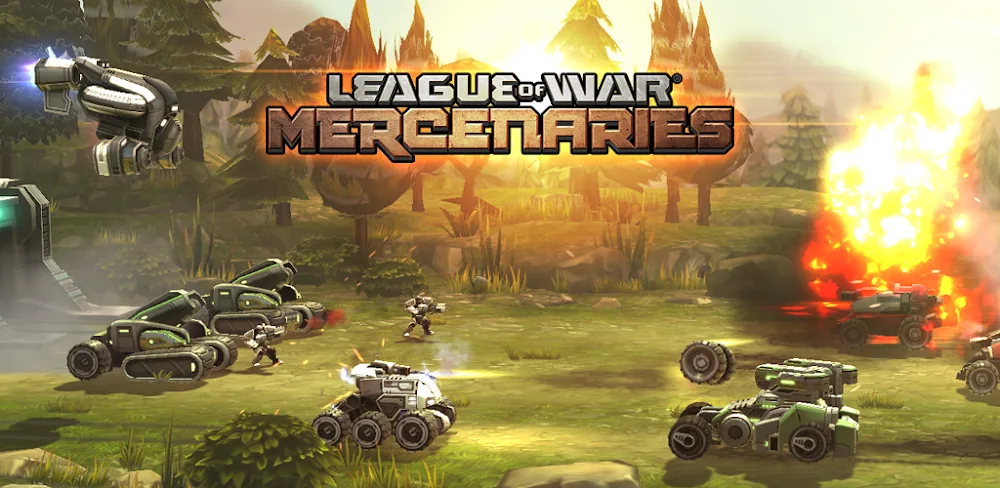 League of War: Mercenaries screenshot 1