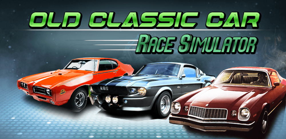 Old Classic Car Race Simulator screenshot 1