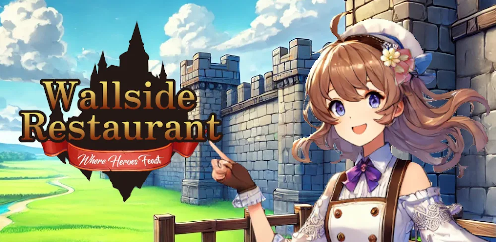 Wallside Restaurant: Idle RPG screenshot 1