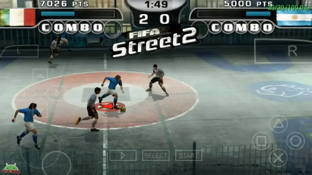 FIFA Street 2 screenshot 1