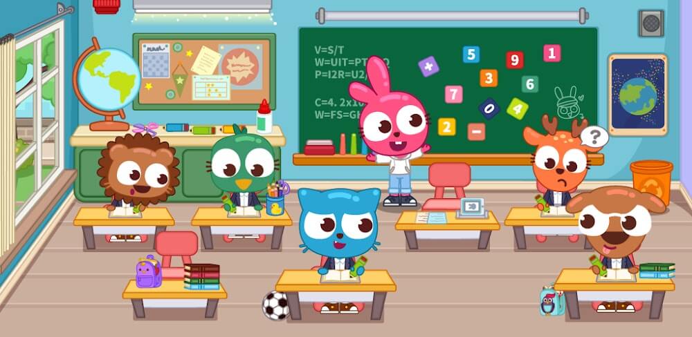 Papo Town School Life screenshot 1