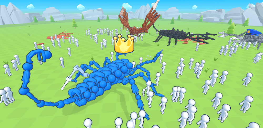 Human Merge: Battle Royale screenshot 1
