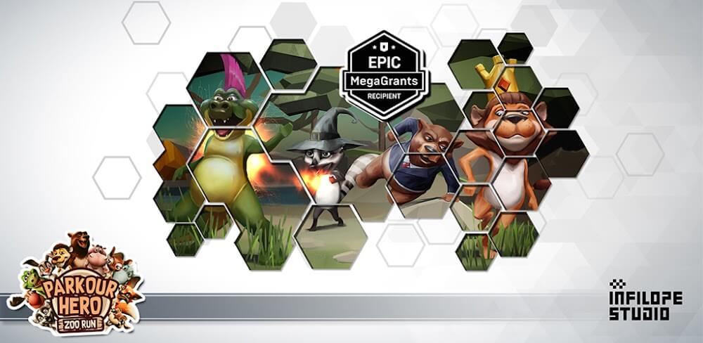 Parkour Hero – Animal Runner 3 screenshot 1
