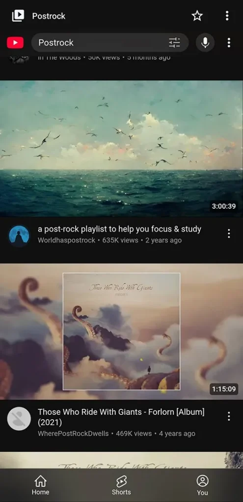 NouTube MOD screenshot 1