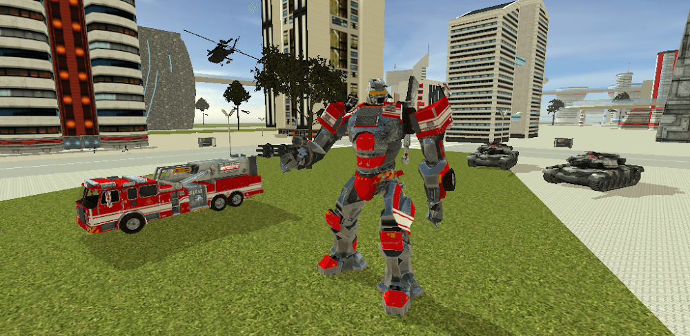Robot Firetruck screenshot 1