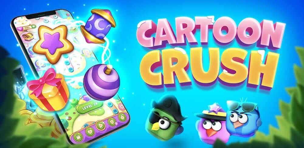 Cartoon Crush screenshot 1