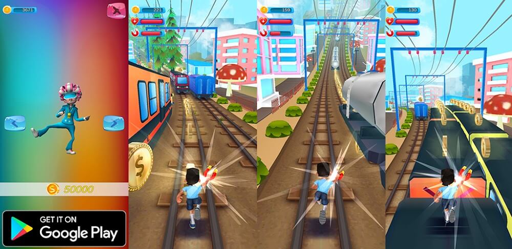 Subway escape: casual surfers screenshot 1