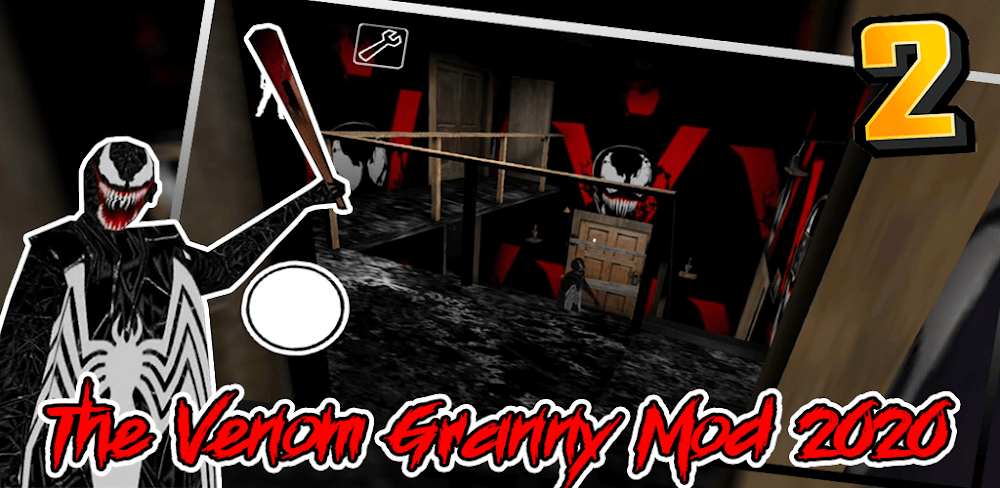 Black Granny Spider Horror MOD screenshot 1