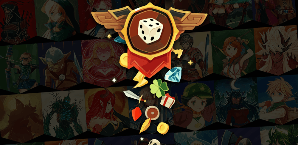 Idle Raids of the Dice Heroes screenshot 1