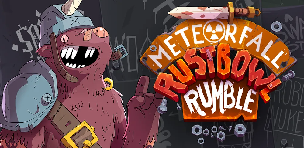 Meteorfall: Rustbowl Rumble screenshot 1