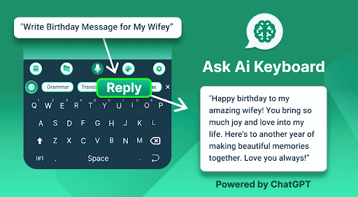 Ai Chat Keyboard Assistant MOD screenshot 1