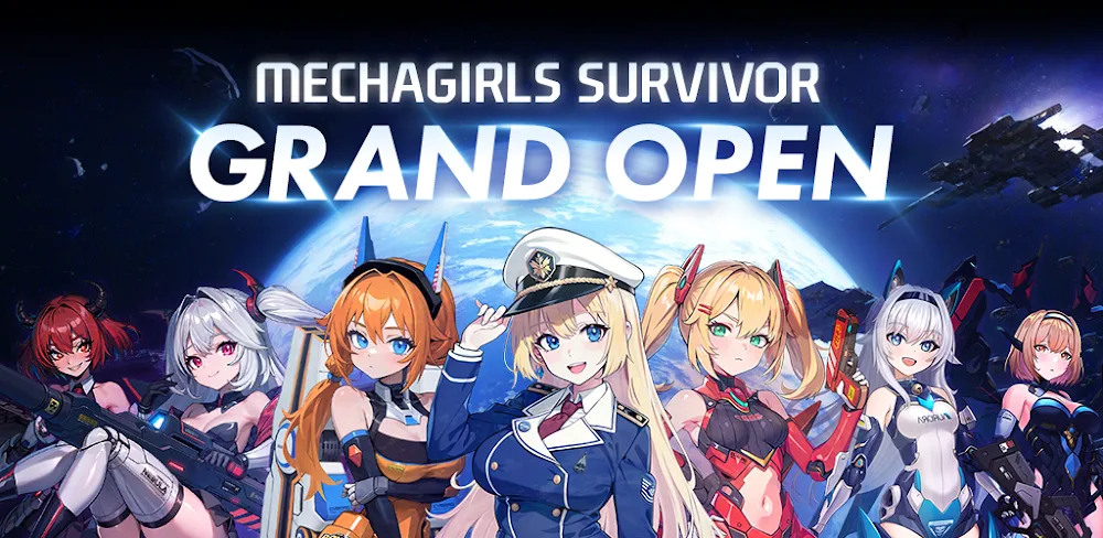 Mecha Girls Survivor screenshot 1