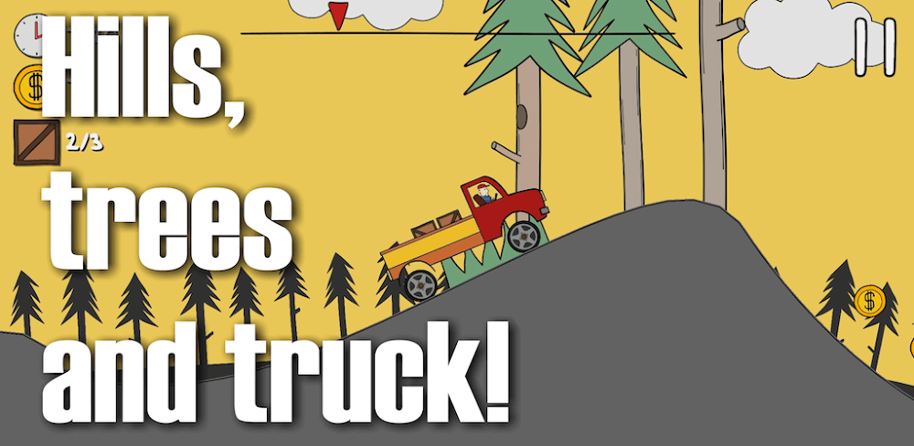 Hill Climb Trucker! screenshot 1