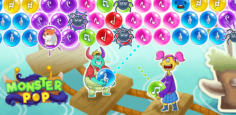 Monster Pop – Bubble Shooter screenshot 1