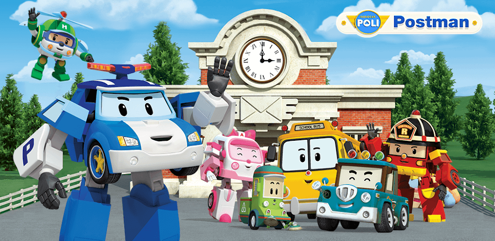 Robocar Poli: Postman Games! screenshot 1