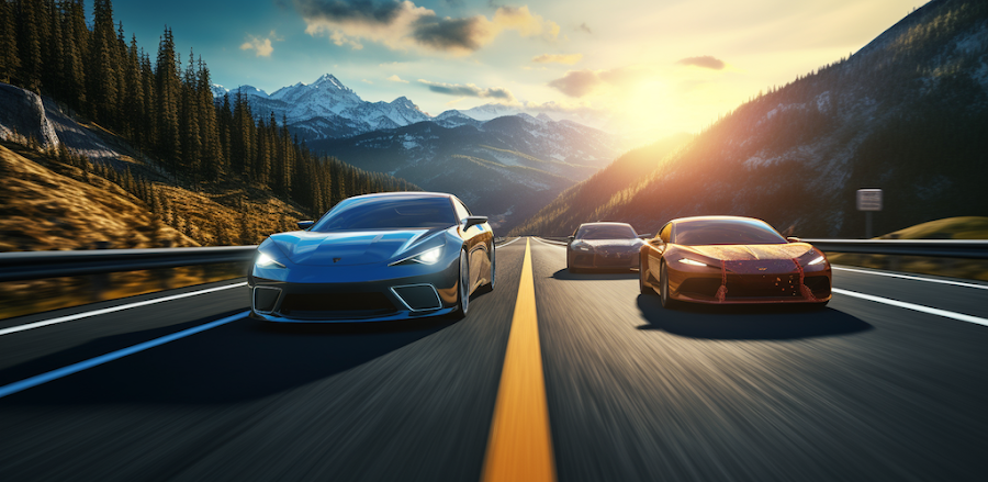 Crash Royale: Car Race Capers screenshot 1