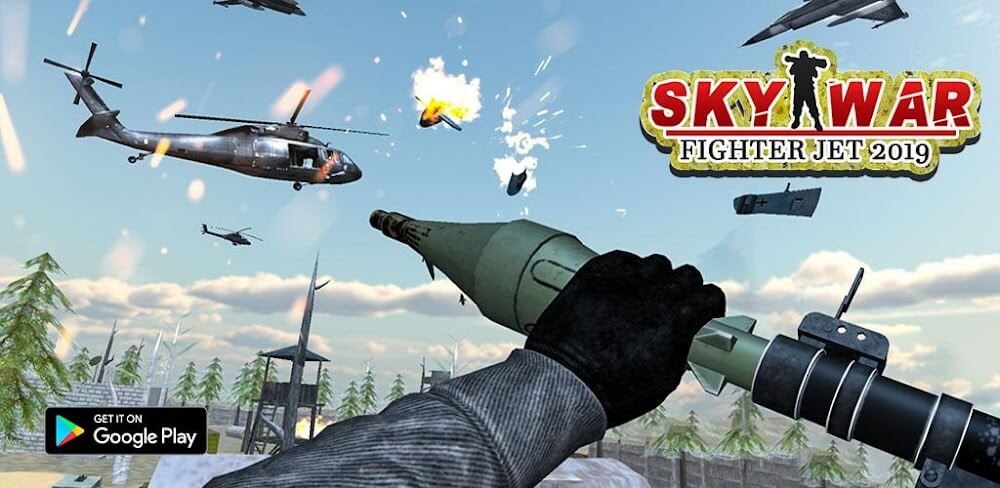 Fighter Jet: Airplane shooting screenshot 1