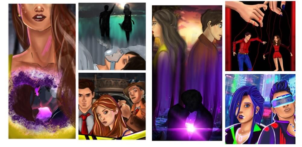 Color by Number Love Story screenshot 1