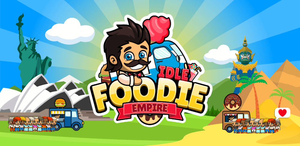 Idle Foodie: Empire Tycoon screenshot 1