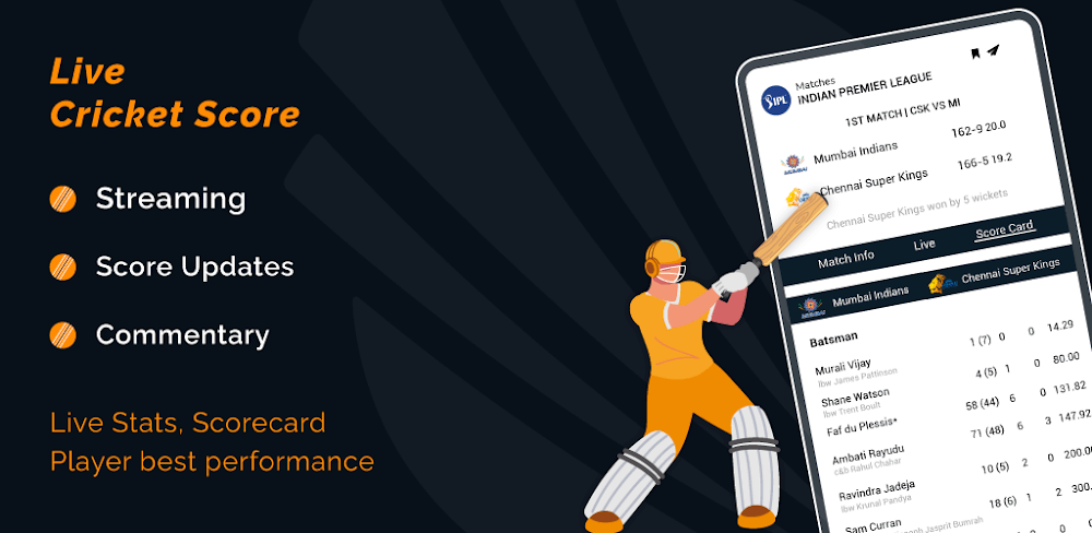 Live Cricket Score Updates screenshot 1
