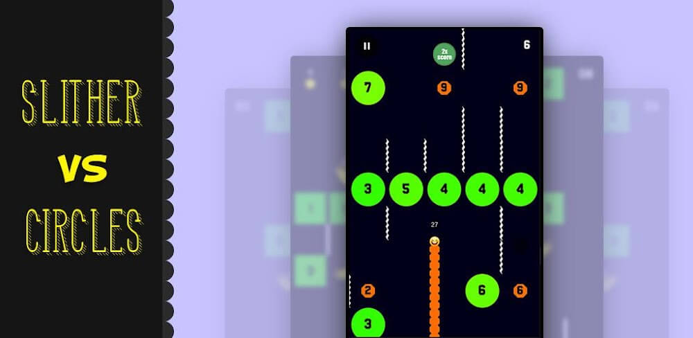 Slither vs Circles: All in One screenshot 1