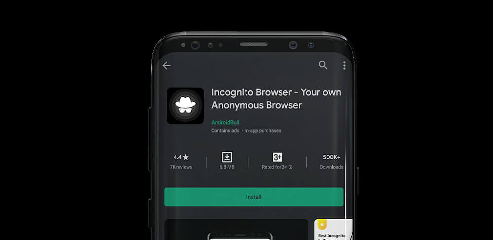 Incognito Browser screenshot 1
