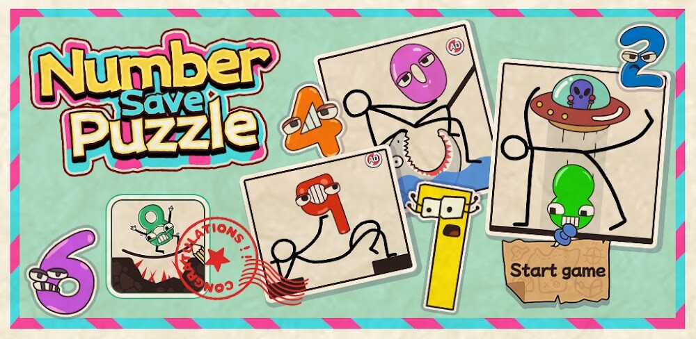 Number Save Puzzle screenshot 1