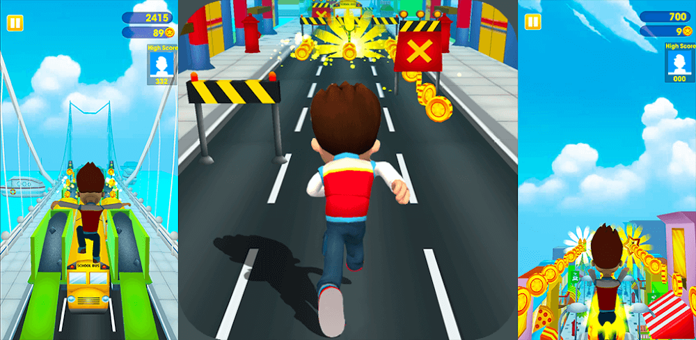 Pups Patrol Subway Run Paw screenshot 1