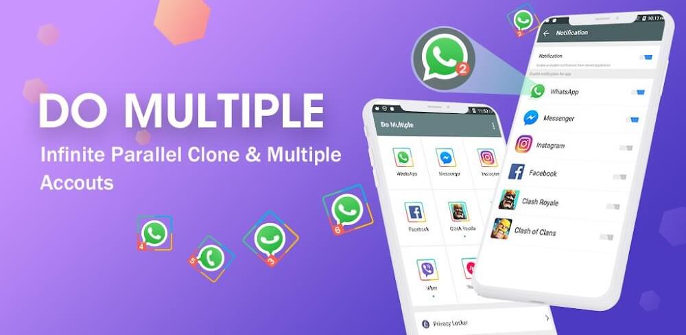 DO Multiple Accounts screenshot 1