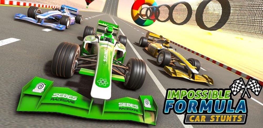 Formula Car Racing Stunts Ramp screenshot 1