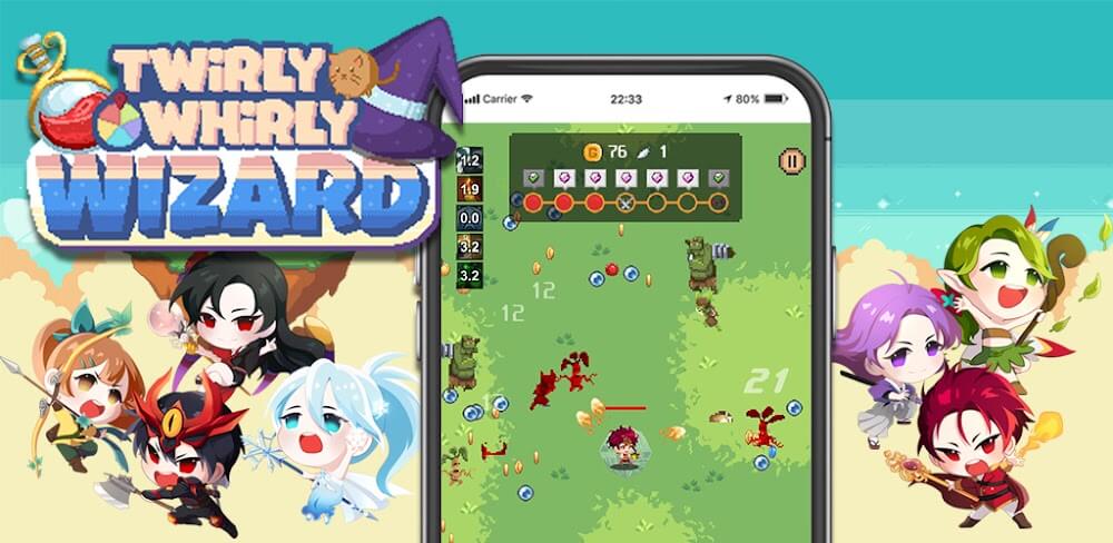 Twirly Whirly Wizard screenshot 1