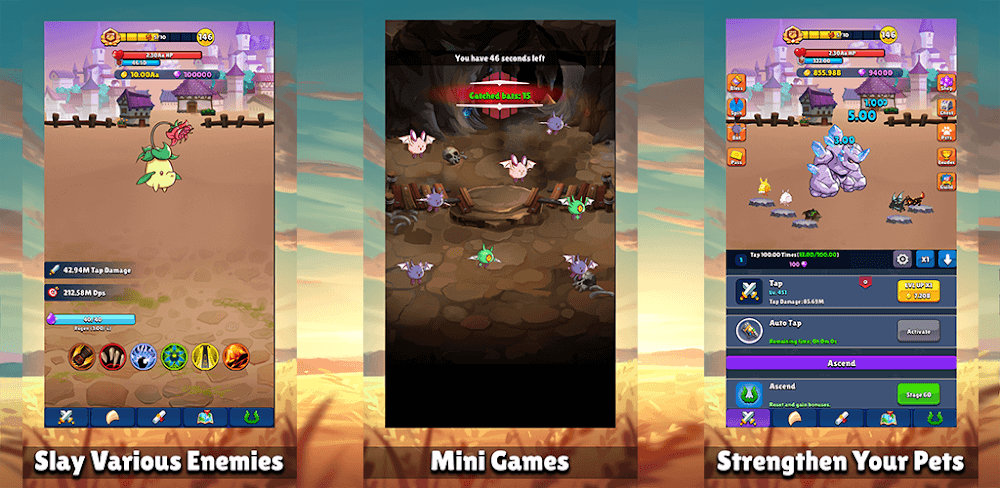 Dreamland 2 : Idle Clicker Rpg screenshot 1